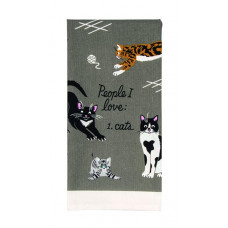 People I Love: Cats Tea Towel